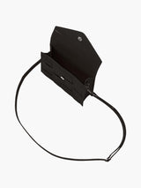 Näver Mini Shoulder Bag in Black Leather