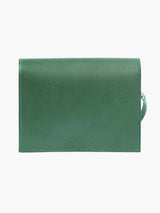 Näver Mini Shoulder Bag in Green Leather