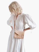 Näver Mini Shoulder Bag in Natural Leather