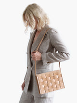 Näver Small Shoulder Bag in Natural Leather