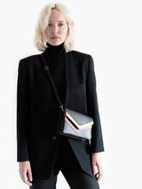 Skiffer Mini Shoulder Bag in Multi Leather