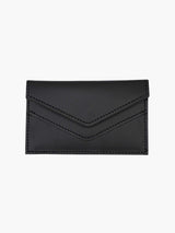 Skiffer Wallet in Black Leather