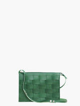 Näver Small Shoulder Bag in Green Leather